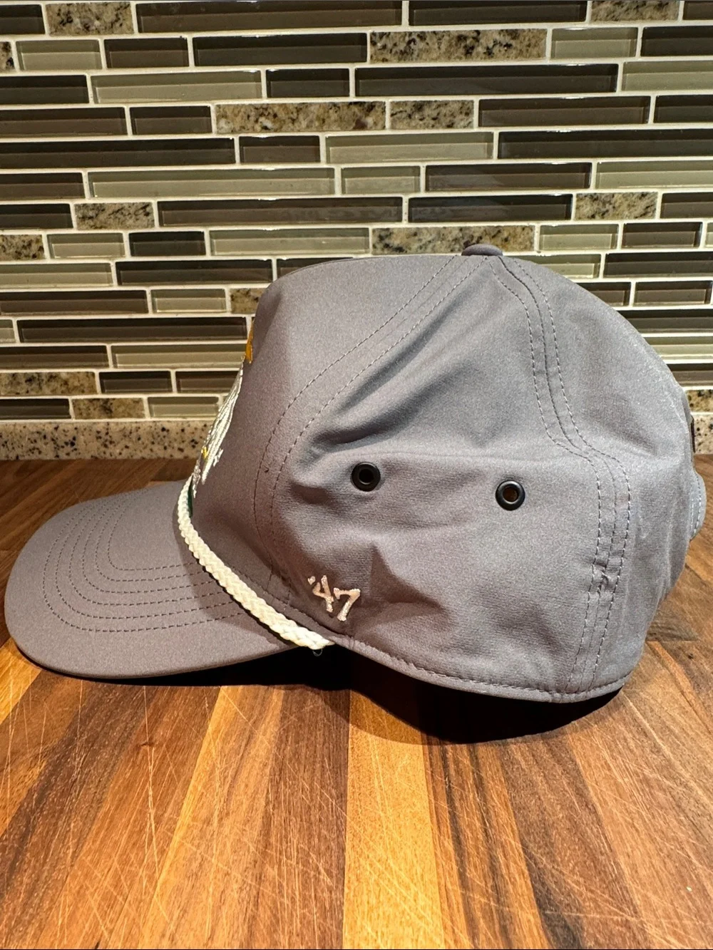 '47 Brand San Diego Padres Canyon Ranchero Hitch Adjustable Golf Hat Cap - Picture 3 of 9